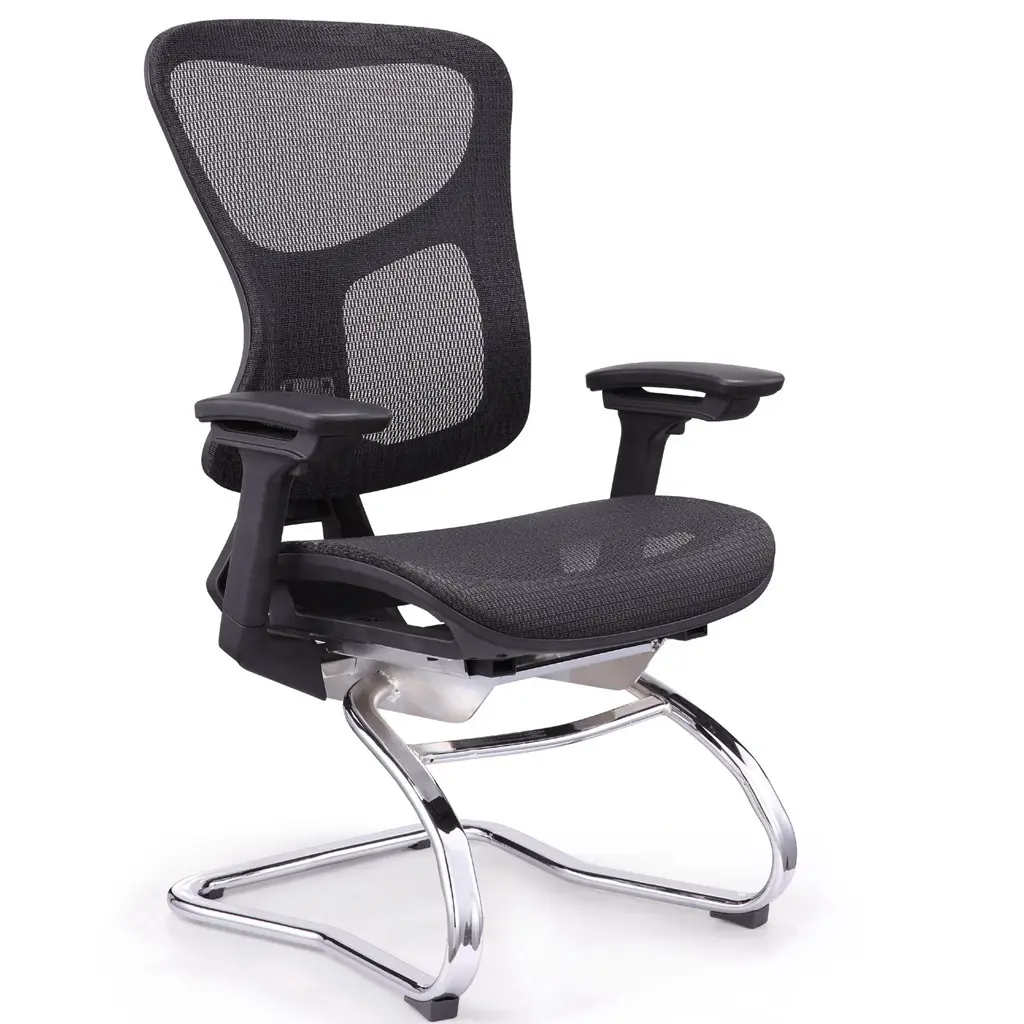 Lưới Ergonomic Executive Room Ghế Văn Phòng Khách Giữa Trở Lại Văn Phòng Lưới Bàn Và Ghế Hội Nghị