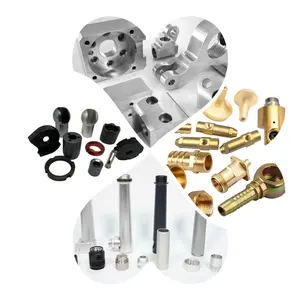 Nhà máy OEM chính xác nhôm thép không gỉ Brass tùy chỉnh CNC kim loại phay các bộ phận công dịch vụ - Product Image 1