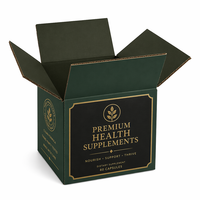 Caja de Cartón Corrugado Personalizada al por Mayor para Embalaje de Regalos, Autoarmable, con Relieve, Laminación Mate y Recubrimiento UV para Envío