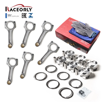 RACEORLY 11258619196 11247624615 Kit de pistons et de bielles forgés de 84,00 mm pour N55 BMW 335i 535i 640i X3 X5 3.0T