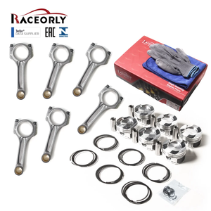 RACEORLY 11258619196 11247624615 Kit de pistons et de bielles forgés de 84,00 mm pour N55 BMW <span class=keywords><strong>335i</strong></span> 535i 640i X3 X5 3.0T - Product Image 1