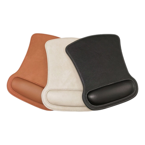 Factory Custom Waterproof PU Leather Wrist Guard <b>Mouse</b> Pad Set Keyboard Wrist Rest Pad and Wrist Rest Support <b>Mouse</b> Pad Combo - Product Image 1
