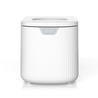 Máquina Automática para Preparar Comida para Mascotas, 3.2L, Cocedor Automático de Comida para Perros con 500W de Potencia, Autolimpiante y Ajustable