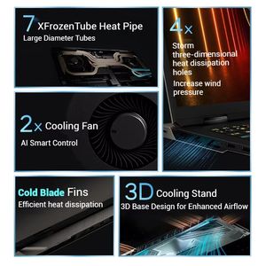 Ordinateur portable gaming MSI 18HX 2025 – Modèle phare avec processeur Intel Core Ultra i9-275 et cartes graphiques RTX 5090/5080/5070Ti, clavier anglais - Product Image 2