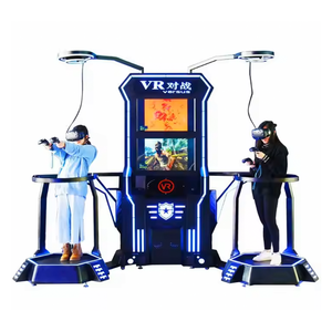 9D VR Baby Bear Simulador de batalla interactivo de 2 asientos Zona <span class=keywords><strong>en</strong></span> línea interior/exterior Gun Play Station 1 año de garantía Idioma inglés - Product Image 4