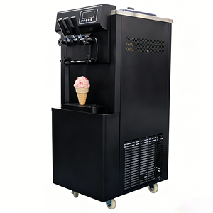 Máquina de helados portátil con ruedas para puestos de calle, mercados al aire libre, ferias de verano, eventos y festivales, fácil de transportar y estable. - Product Image 3