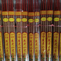 Vente en gros de bâtons de bois de santal cône parfumé de qualité supérieure 33cm d'encens chinois pour usage religieux boîte d'emballage de haute qualité