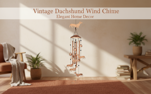 Chuông gió Dachshund Quà Tặng ngoài trời cho phụ nữ/Nam/mẹ/vợ/bà quà tặng sinh nhật Quà Tặng tưởng niệm kim loại windchime - Product Image 4