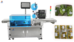 Machine à chaîne pour fruits et légumes, plateau dynamique, à peser, impression d'étiquettes, fin eco, - Product Image 5