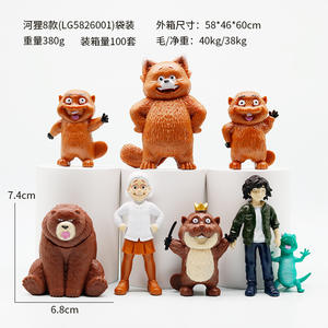 Figura Coleccionable <span class=keywords><strong>de</strong></span> Anime Hoppers Beaver Transformation Plan en Caja Sorpresa, Modelo <span class=keywords><strong>de</strong></span> Muñeco, Decoración, Llavero, Figura - Product Image 5