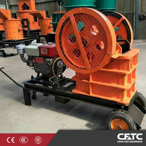 Mini concasseur à mâchoires pour le concassage de pierres de béton, de granit et de basalte, pour l'exploitation minière, à vendre - Product Image 2