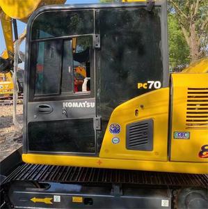 Pompe hydraulique PLC d'occasion pour excavatrice sur chenilles Komatsu PC70, roulement à billes, faible nombre d'heures de fonctionnement, bon état, à vendre - Product Image 6