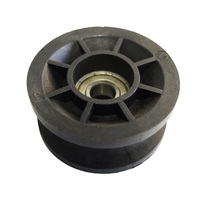 Poulie de guidage en T de haute qualité, roue de poussée en plastique, poulie de courroie de 0,30 mm de diamètre, marque Rongde pour découpe de verre par injection