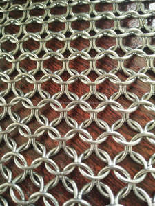 Cortina de Malla Metálica Decorativa de Acero Inoxidable 304 para Restaurante, Tela de Malla Metálica para División Interior - Product Image 1