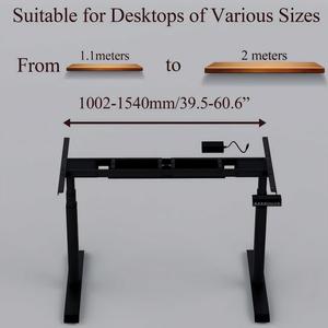 <span class=keywords><strong>ขา</strong></span><span class=keywords><strong>โต๊ะ</strong></span>โลหะแข็งแรง ดีไซน์บางเฉียบ รุ่น PRORIALS Dual Motor สำหรับ<span class=keywords><strong>โต๊ะ</strong></span>ทำงานปรับระดับ<span class=keywords><strong>ไฟฟ้า</strong></span>ที่ทันสมัย ใช้ได้ทั้งในออฟฟิศและโฮมออฟฟิศ - Product Image 1