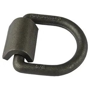 5/8 High quality metal forge hardware D ring for lashing