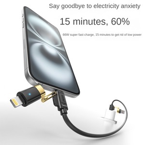 <span class=keywords><strong>C</strong></span>áp sạ<span class=keywords><strong>c</strong></span> nhanh 4 trong 1 100W/27W Giao diện <span class=keywords><strong>USB</strong></span>/<span class=keywords><strong>Type</strong></span>-<span class=keywords><strong>C</strong></span>/L đa năng 30,000 chuyển 480M + Tương thích <span class=keywords><strong>iPhone</strong></span> Android Foil - Product Image 5