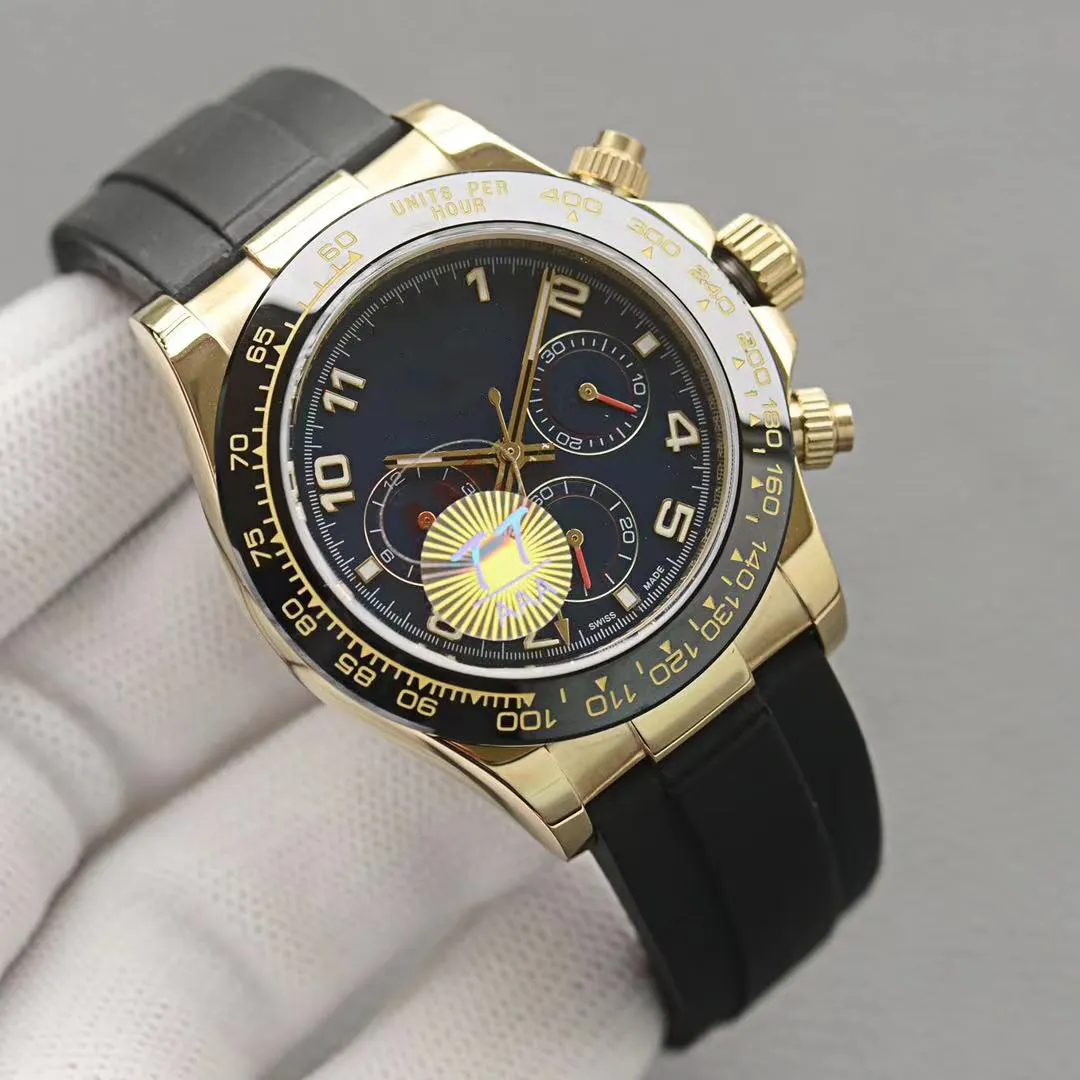 Relojes de lujo para hombre high-end luxury men's watch six-pin calendar waterproof 904L steel belt mechanical watch