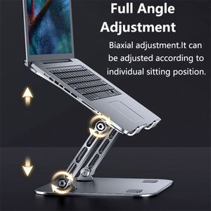 X1104-1 Ergonomic Aluminium Alloy Foldable <b>Computer</b> Stand Portable Laptop Stands Elevator Adjustable Laptop Stand for <b>Desk</b> - Product Image 3