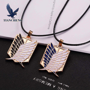 Ожерелье «Атака Титанов» с символом Отряда разведки - Product Image 3