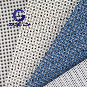 China Molen Beste Prijs Wit Blauwe Kleur Gebruikt Polyester Vierkante Gat Gaas Riem 09502 Speciaal Voor Voedsel Drogen Fabriek - Product Image 3