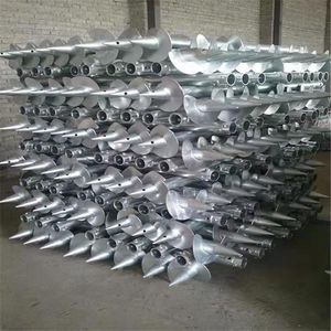 Sistema de Instalación Solar con Pilotes Espirales Galvanizados en Caliente, Servicios de Corte, Doblado y Soldadura, Tolerancia del 1%, HRB500/HRB400/HRB335 - Product Image 3