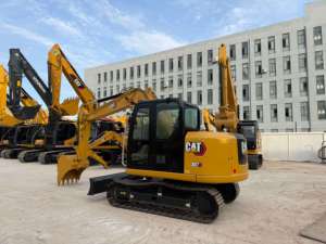 Mini-excavatrice CAT 307E d'occasion de qualité supérieure, chenilles en acier résistantes à l'usure, système hydraulique d'origine fluide, machine fiable. - Product Image 3