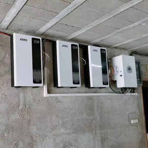 Литий-ионные батареи <span class=keywords><strong>Sako</strong></span>, настенные Bms 24 В, 100 Ач, 10 кВтч, домашнее хранилище солнечной энергии глубокого цикла, 200 ач, 48 В, батарея Lifepo4 - Product Image 1