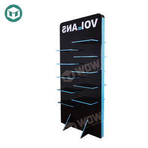 Folding Corrugated Cardboard ISO9001 Certified Retail <strong>Display</strong> <strong>Rack</strong> with Easy Assembly New Design Shoe Shelf for Fashion Shops - Product Image 4
