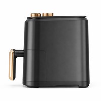Friteuse à air domestique silencieuse et innovante sans BPA avec fonction de décongélation et de rôtisserie, personnalisable avec logo, pour restaurants