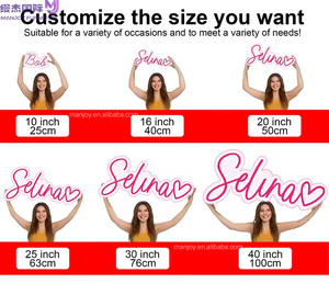 Signo de caramelo de neón Rosa personalizado para cupcakes y pasteles iluminados tan dulces para la decoración de la pared del <span class=keywords><strong>coche</strong></span> del Partido de la tienda de alimentos - Product Image 5