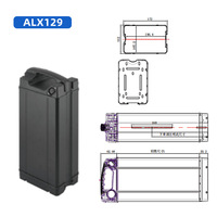 Boîtier de batterie ALX129 SLIVERFISH Bulk 52V pour vélo électrique OEM Vide Ajustement universel
