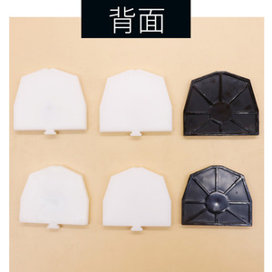 Dental Diamond Shaped <b>Plastic</b> Parting Base With Magnetic Core For Dental Model Use - Product Image 2