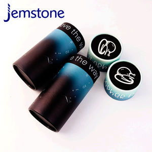 Custom Printed Eco-friendly Herbal Tea Protein Powder Kraft <b>Tube</b> Packaging Perfume Candle <b>Cardboard</b> Canister Cosmetic Paper <b>Tube</b> - Product Image 5