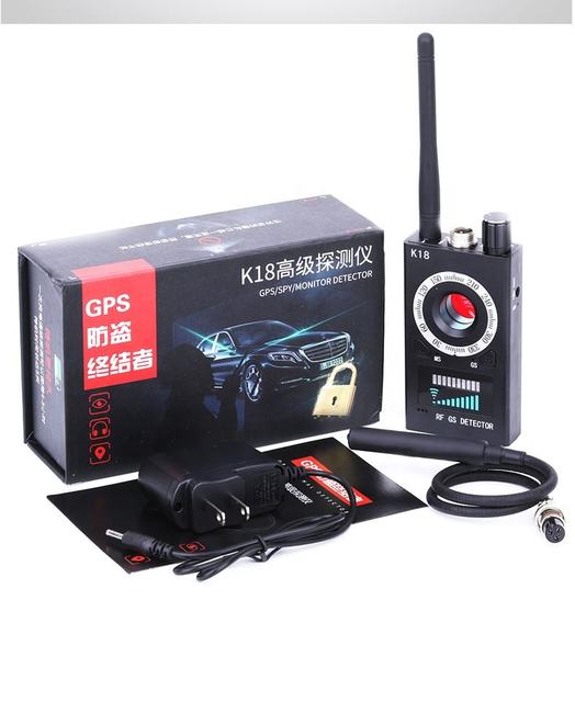 Hidden Anti Spy Wireless Camera RF Detector Bug K18 RF GS Detector