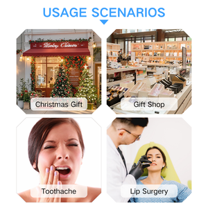 Mini Lip Shape <b>Gel</b> <b>Ice</b> <b>Pack</b> <b>with</b> Private Logo Hot & Cold Therapy Reusable Pain Relief & Dark Circles Relief CE Certified ODM/OEM - Product Image 6