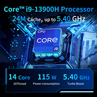 Nuovo Processore ad Alte Prestazioni per Gaming Intel I9-13900H 14 Core, Scheda Grafica Dedicata RTX4060, 144Hz, 16GB DDR, 512GB SSD, Display IPS