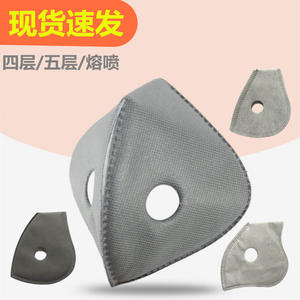 Masque facial de cyclisme extérieur unisexe en non-tissé avec doublure en charbon actif, coupe-vent, anti-poussière et anti-smog, à puce unique - Product Image 4