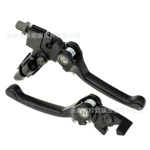 Levier de frein pliable Zhennerui pour moto tout-terrain 110-140Cc, poignée d'embrayage en métal, pièce de rechange pour réparation de la main gauche - Product Image 1