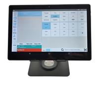 Caja Registradora POS Móvil con Tableta de 10.1 Pulgadas, Impresora de Recibos con Soporte / Impresora Térmica de 2 Pulgadas / Software