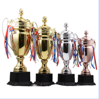 Trophée de Coupe du Monde de Football en Métal Doré de Luxe et Haute Qualité pour Compétition Sportive – Trophées Métalliques Personnalisés