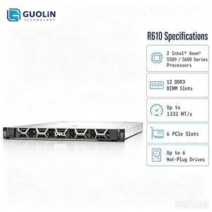 Serveur <span class=keywords><strong>Dell</strong></span> PowerEdge <span class=keywords><strong>R610</strong></span> R660 d'occasion personnalisable avec CPU, RAM, SSD, HDD, RAID et réseau pour diverses charges de travail d'entreprise - Product Image 6