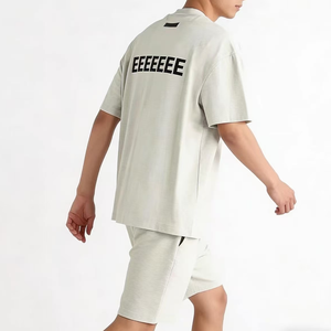 Camisetas de Algodón Grueso de Marca de Moda, Estilo Vintage, para Hombre, Streetwear, Oversize, con Estampado Personalizado - Product Image 6