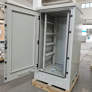 Vente chaude prix usine 23 '19 ''armoire électrique extérieure étanche Telecom Rack Cabinet Ip55 IP65 ventilateurs de refroidissement climatiseur