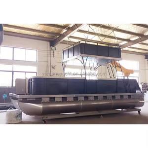 Botes Pontón <span class=keywords><strong>de</strong></span> Aluminio Soldado con Control Remoto Personalizado para Fiestas y Recreación, en Venta, 7.5m - Product Image 3