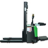 LIEBO 2T Stand On Type Chariot élévateur à palettes électrique Reach Lifting Full Electric Palet Gerbeur