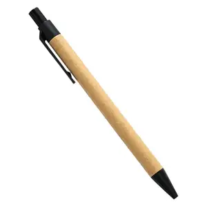 प्रचार लोगो कस्टम पुनर्नवीनीकरण कागज बॉल पेन सस्ती कीमत के साथ पर्यावरण के अनुकूल Ballpoint कलम