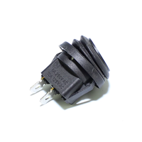 Interrupteur à bascule rond IP65 20mm 12V 24V ON-OFF SPST 2 broches étanche pour montage sur panneau CE RoHS Qualité automobile et marine Fournisseur OEM en gros