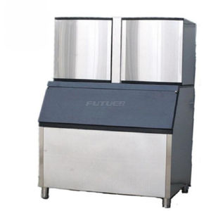 Máquina de Hielo en Cubos de Acero Inoxidable de Congelación Rápida, 200 kg de Capacidad de Enfriamiento por <span class=keywords><strong>Agua</strong></span>, 220V, Nueva Condición, Bomba Central para Bebidas Caseras - Product Image 1