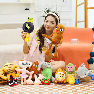 Una variedad de juguetes de peluche, lindos y peculiares muñecos de animales de peluche, Regalos perfectos para el hogar adecuados tanto para niños como para niñas. - Product Image 5